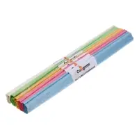 Набор бумаги крепированной &laquo;Перламутр&raquo;, рулон, 5 штук/5 цветов, 50&times;200 см, 30 г/м&sup2;