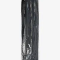 Молния &laquo;Трактор&raquo;, №5, разъёмная, замок автомат, 70 см, чёрная, белая, жёлтая