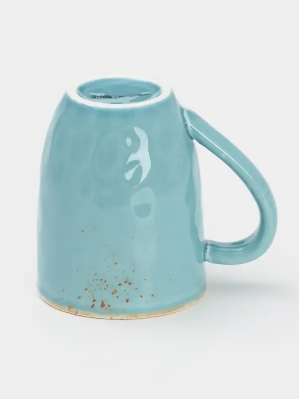 Кружка Magistro &laquo;Церера&raquo;, 400 мл, фарфор, голубая