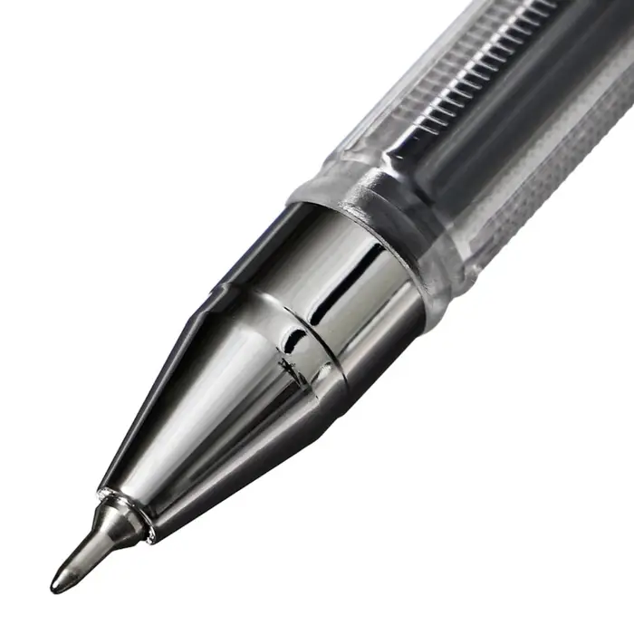 Ручка гелевая ErichKrause. G-Point, чёрный стержень, узел 0.38 мм