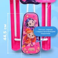 Снегокат &laquo;Тимка спорт 2&raquo; Сказочный патруль, розовый, ССП1 Nika Kids