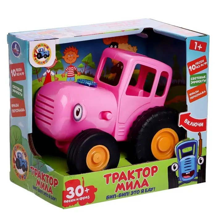 Каталка «Трактор Мила» Синий трактор, 30 песен, фраз героя, световые эффекты Каталка «Трактор Мила» Синий трактор, 30 песен, фраз героя, световые эффекты