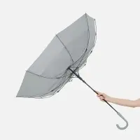 Зонт-трость Nimbrella, серый