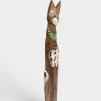 Сувенир &laquo;Кошка&raquo;, 80 см, дерево, МИКС