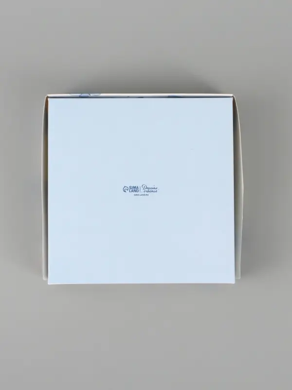 Коробка подарочная с окном &laquo;Мечты&raquo;, 20&times;20&times;4 см, самосборная