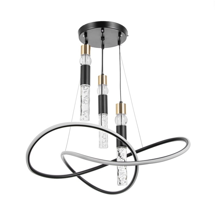 Светильник с ПДУ Светильник с ПДУ "Асанти" LED 110Вт 3000-6000К черный 53х53х100 см