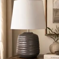 Лампа настольная RISALUX &laquo;Жосефина&raquo;, 15 Вт, Е14, серебристая, 25&times;25&times;36 см