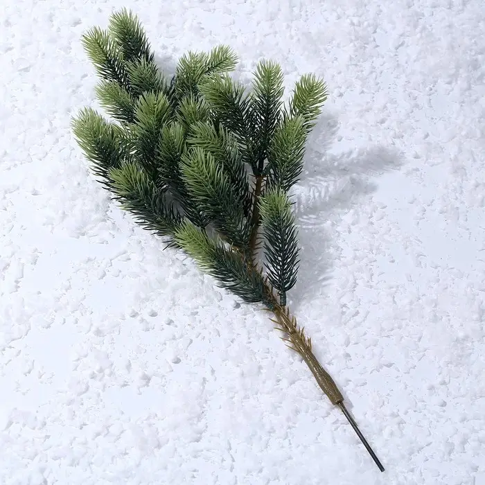 Ветка декоративная новогодняя, 45 см