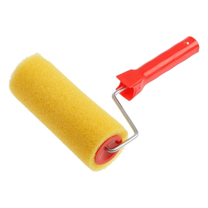 Валик ЛОМ,  Валик ЛОМ, "Шорох", поролон, 180 мм, рукоятка d=6 мм, D=80 мм