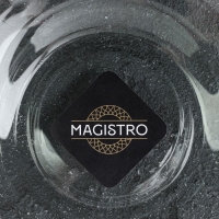 Конфетница Magistro «НЛО», 650 мл, 15,5×7 см, стекло, прозрачная