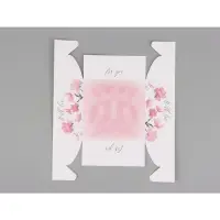 Коробка для капкейков, кондитерская упаковка, 4 ячейки For You with love, 16&times;16&times;7.5 см