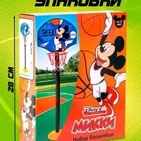 Баскетбольная стойка, 85 см, Микки Маус Disney