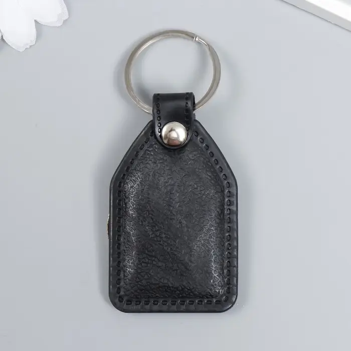 Брелок кожзам, металл Брелок кожзам, металл "Карты" 6,8х4 см