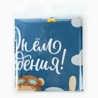 Воздушные шары фольгированные 19" &laquo;С днем рождения, пилот&raquo;, 5 шт.