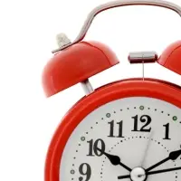 Часы - будильник настольные "Классика", дискретный ход, 12 х 8.5 см, АА, красные Часы - будильник настольные "Классика", дискретный ход, 12 х 8.5 см, АА, красные