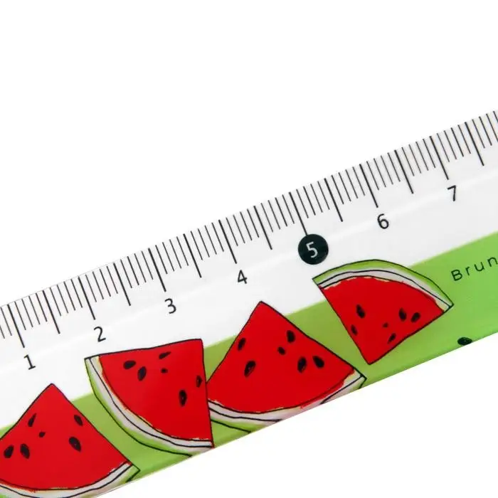 Линейка 15 см HappyGraphix Линейка 15 см HappyGraphix "Арбуз"
