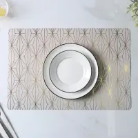 Салфетки сервировочные на стол Доляна &laquo;Милли&raquo;, 4 шт., 30&times;45 см, серые