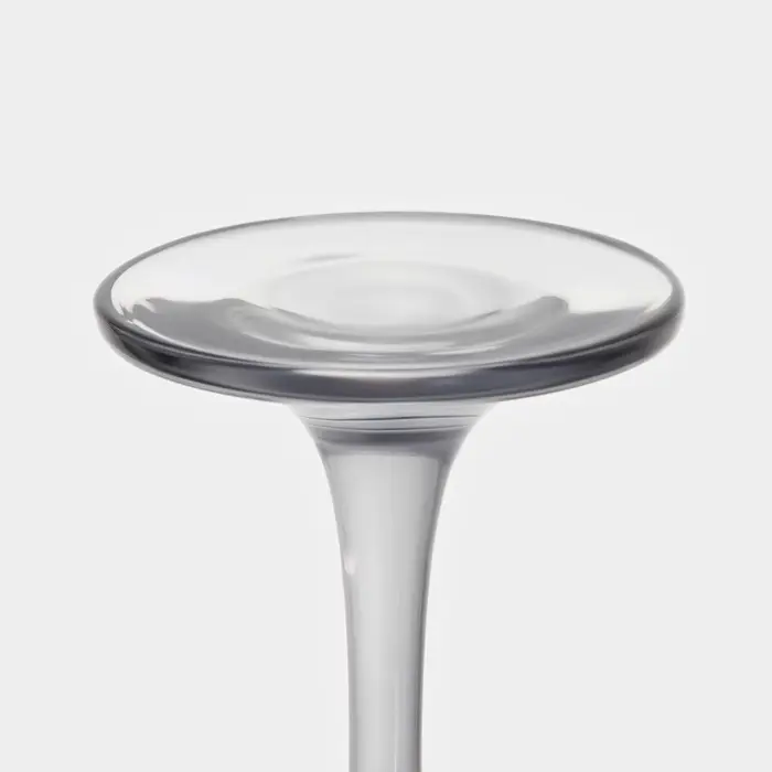 Бокал для вина, 400 мл, 8.5&times;22 см, стекло, серый