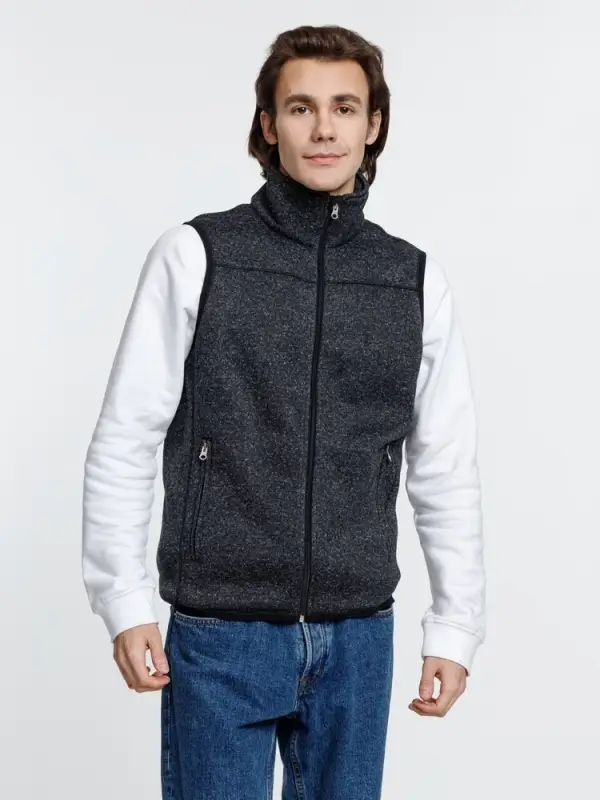 Жилет унисекс Gotland, черный, размер S Жилет унисекс Gotland, черный, размер S