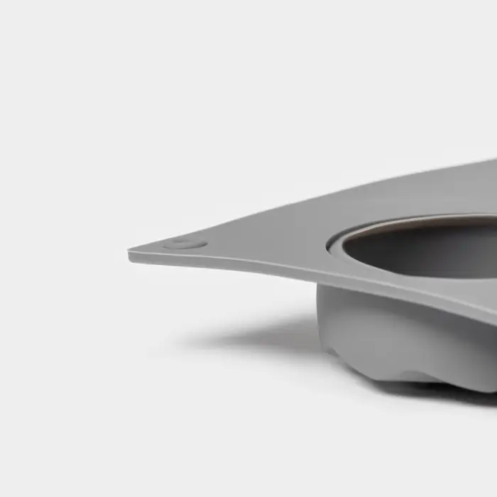 Форма для выпечки и муссовых десертов KONFINETTA &laquo;Шарм&raquo;, силикон, 29.5&times;17.2 см, 12 ячеек (5&times;2.2 см), серая