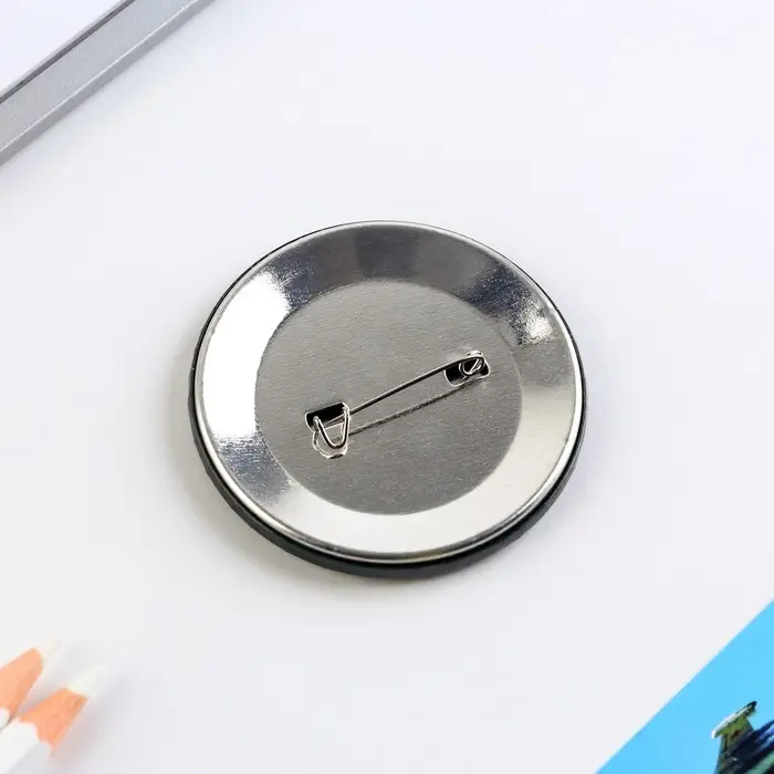 Значок закатной «23 февраля», d = 5,6 см Значок закатной «23 февраля», d = 5,6 см