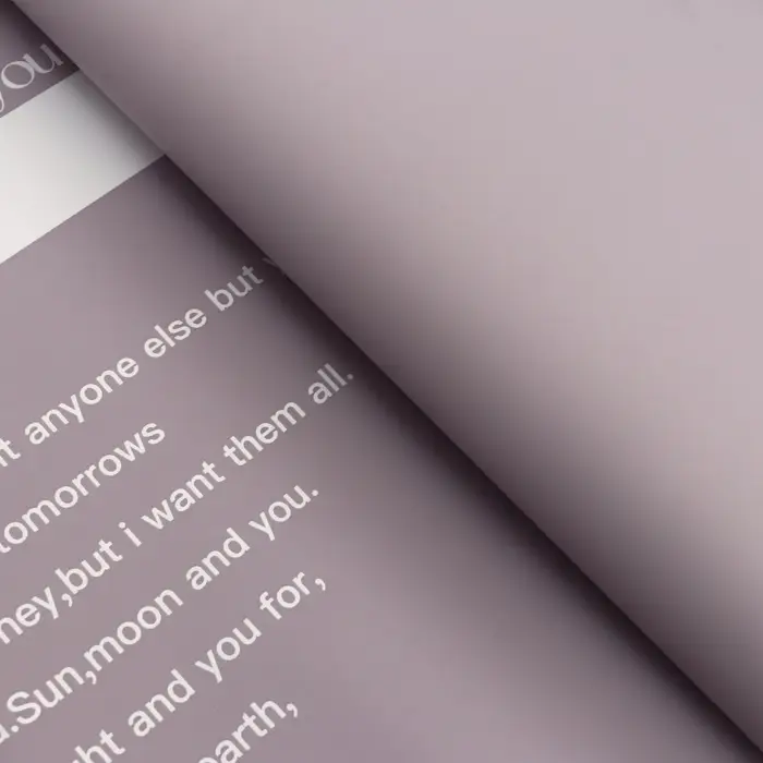 Пленка флористическая, «Моя любовь» 65 мкм, пудра серая, 57×57 см ±5% см Пленка флористическая, «Моя любовь» 65 мкм, пудра серая, 57×57 см ±5% см