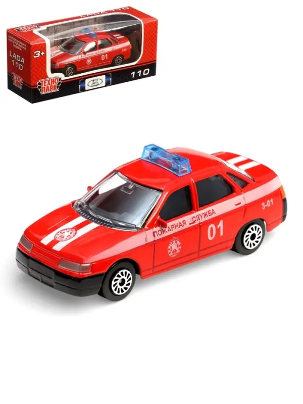 Машина металлическая LADA &laquo;Спецтехника&raquo;, 7.5 см, инерция, МИКС