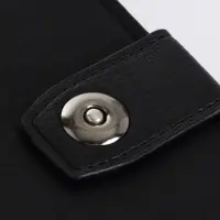 Портмоне мужское, на магните, чёрное