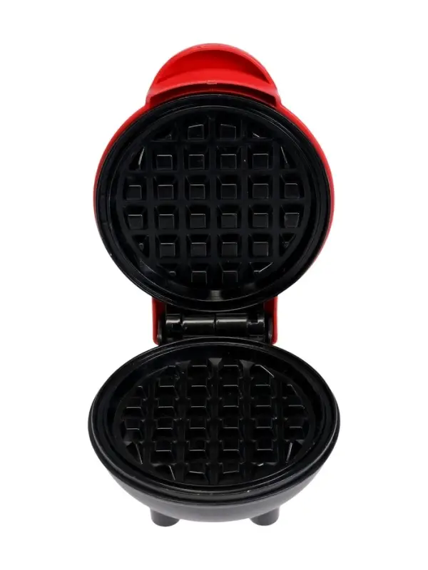 Электровафельница WV-01, 350 Вт, венские вафли, антипригарное покрытие, красная Электровафельница WV-01, 350 Вт, венские вафли, антипригарное покрытие, красная