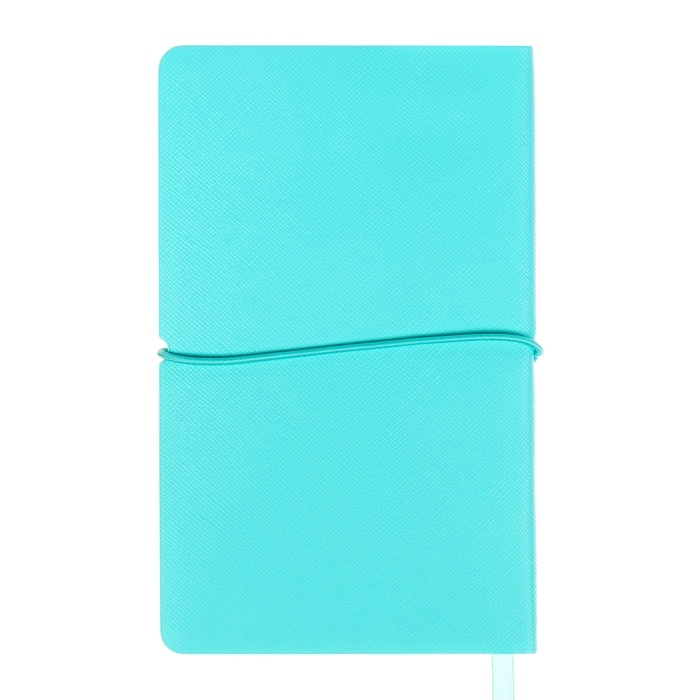 Планинг карманный недатированный, 80 листов, 100х170 мм, deVENTE.Jane, мягкая обложка ПВХ, на резинке, перфорация, ляссе, блок 70%, бирюзовый