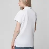 Рубашка поло женская Virma lady, белая, размер XXL