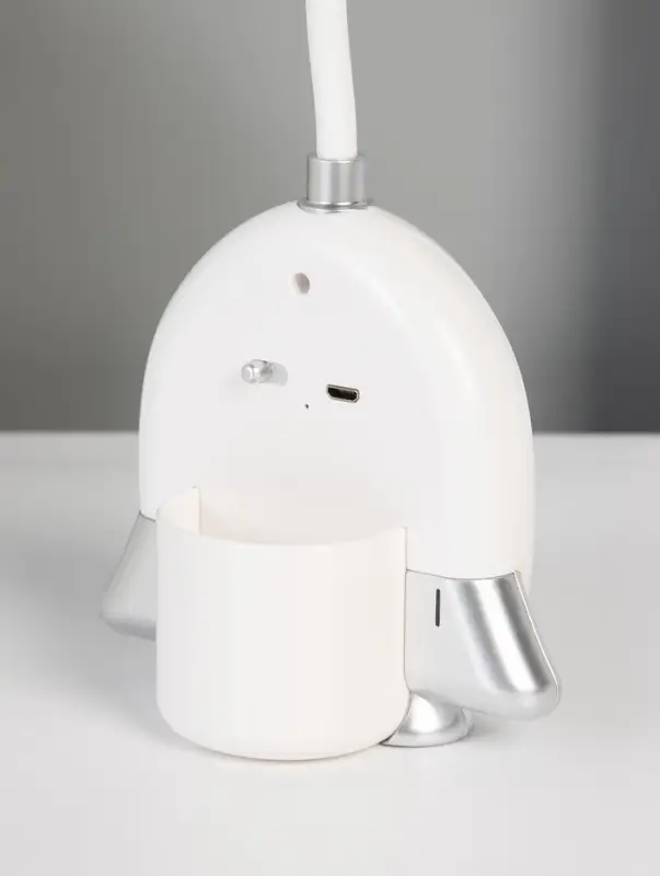 Ночник карандашница "Ракета" 6хLED 3Вт 5V USB АКБ 2 режима 7х11х27 см