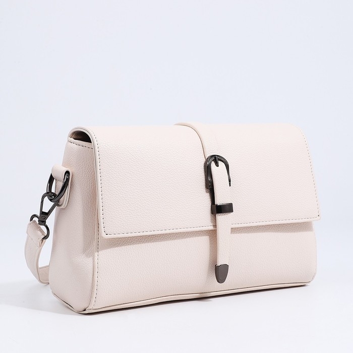 Сумка-мессенджер на магните, цвет белый Сумка-мессенджер на магните, цвет белый