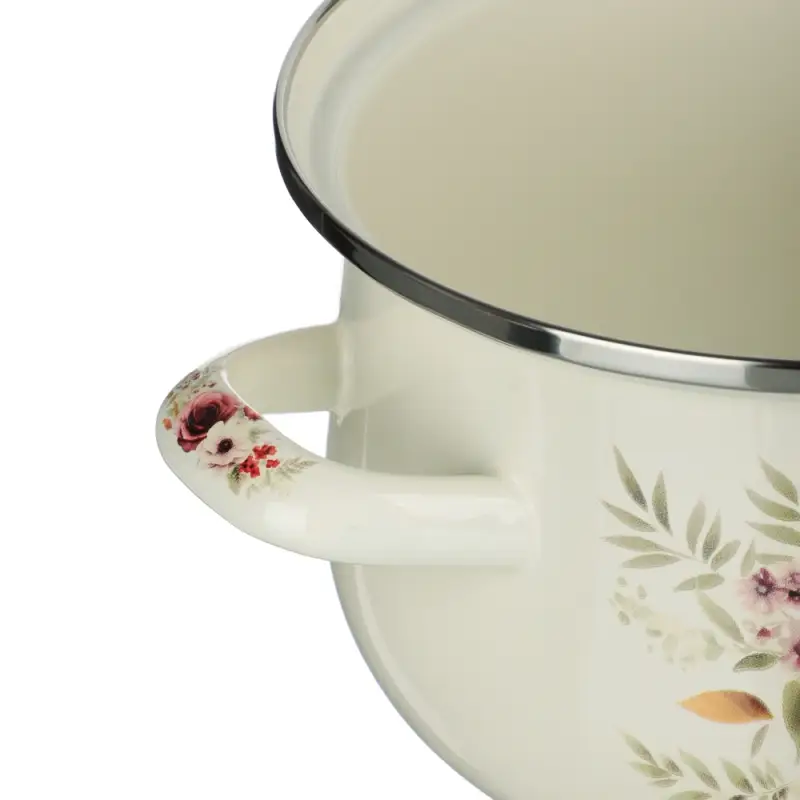 Кастрюля эмалированная VETTA Лаура, 18см, 2л, индукция