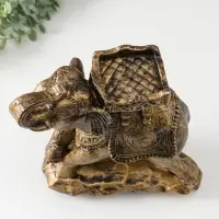 Копилка для денег &laquo;Слон счастья&raquo;, бронза, 27&times;25&times;13 см