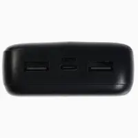 Внешний аккумулятор PB-04, 20000 мАч, 2 USB, 2 А, индикация, чёрный