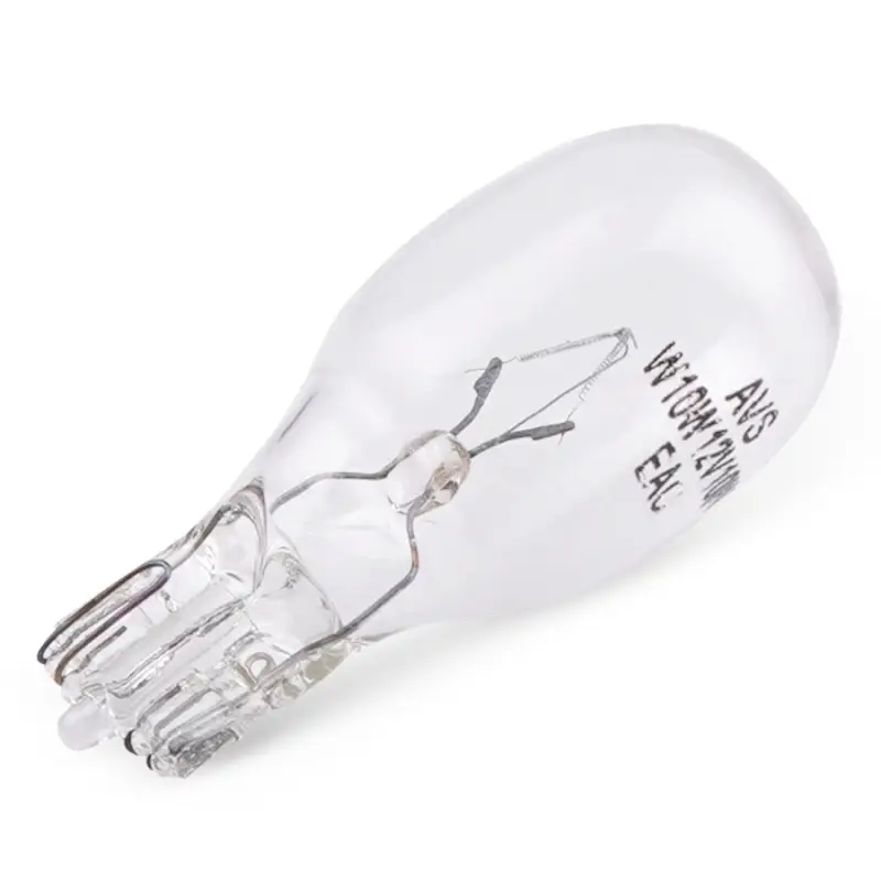 Лампа AVS Vegas 12V. W10W(W2,1x9,5d) BOX 10шт.