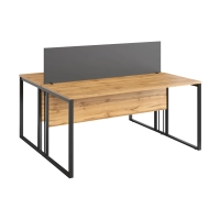 Экран к столам К-Loft 241P003 Ш1512 Графит