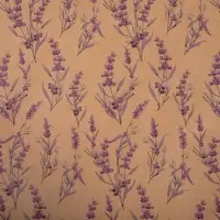 Бумага упаковочная крафтовая &laquo;Ветки лаванды&raquo; 50х70 см
