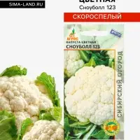 Семена Капуста цветная &laquo;Сноуболл 123&raquo; 0.3 г, &laquo;Агросс&raquo;