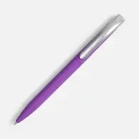 Ручка шариковая Pin Soft Touch, ver.2, фиолетовая