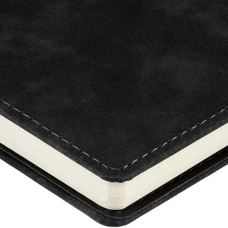 Ежедневник Spring Urban на заказ, недатированный, черный