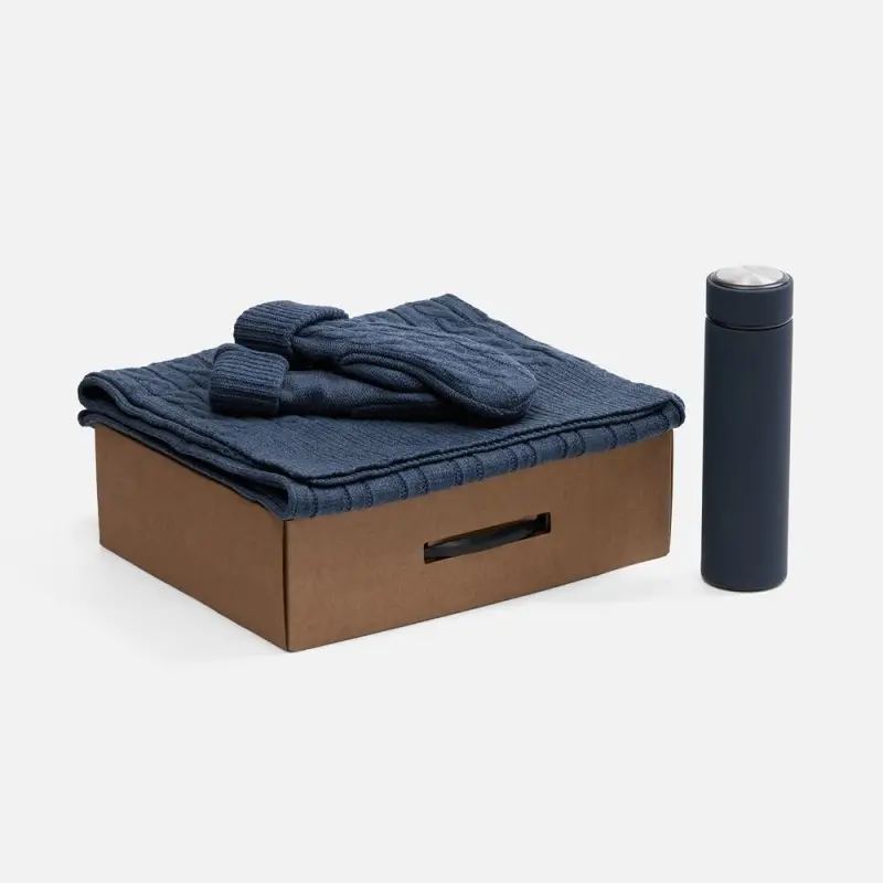 Набор Wintrish, синий меланж, размер S/M