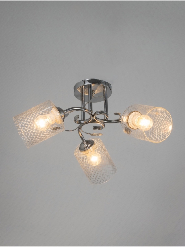 Люстра Люстра "Клара" 3х40Вт Е27 хром