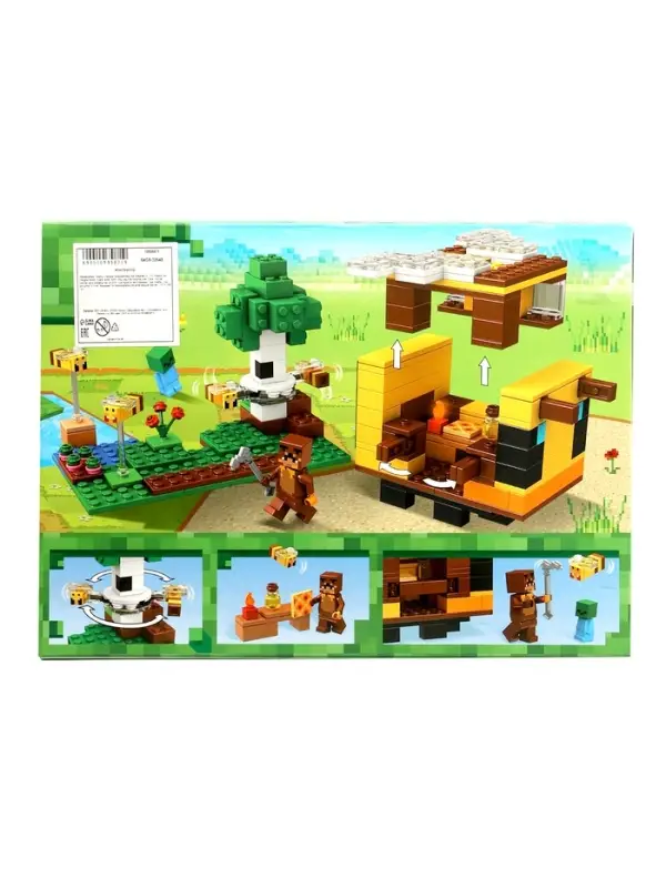 Конструктор блочный &laquo;Мой Мир. Пчелиный коттедж&raquo; Brick, 254 детали