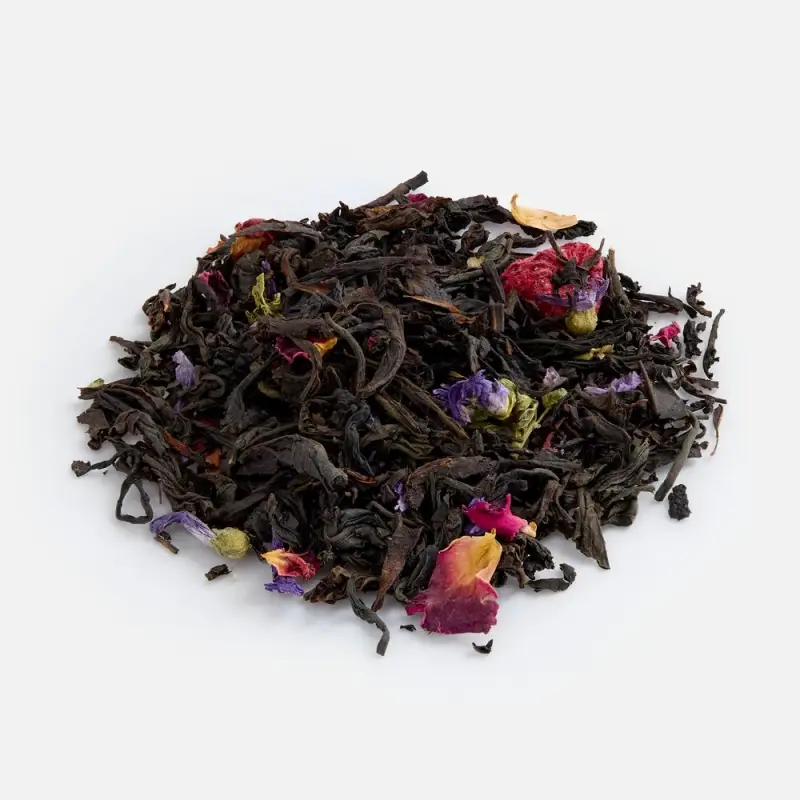 Чай черный «Малина со сливками» Чай черный «Малина со сливками»