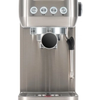 Кофеварка рожковая HEM-9990 серебристый