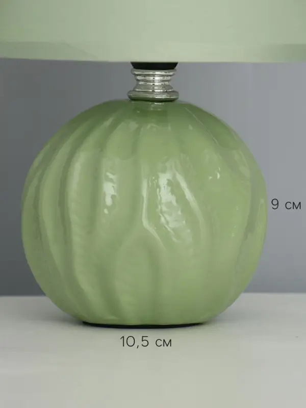 Лампа настольная &laquo;Пабло&raquo; 1&times;40 Вт Е14 серый 14.5&times;14.5&times;24 см