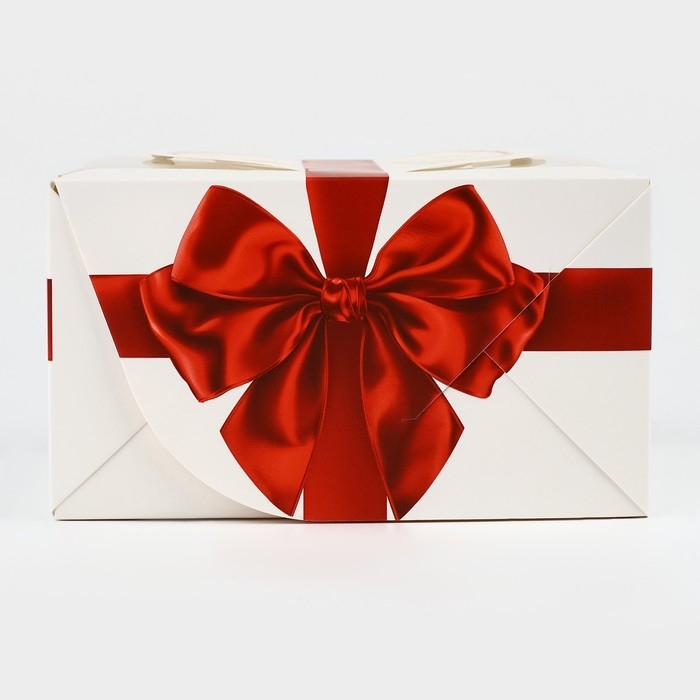 Коробка под бенто-торт с окном «С наилучшими пожеланиями», 14 х 14 х 8 см Коробка под бенто-торт с окном «С наилучшими пожеланиями», 14 х 14 х 8 см