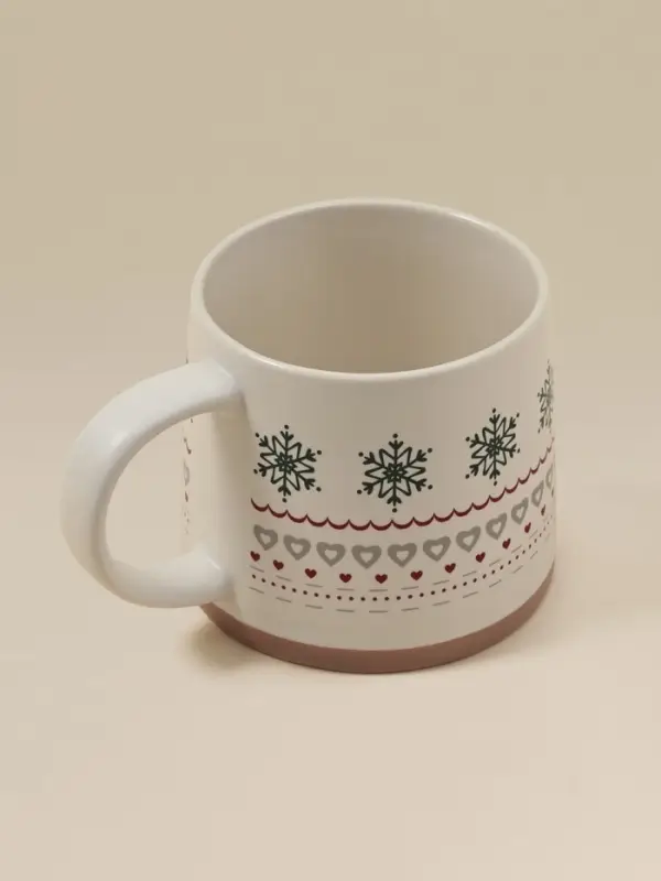 Кружка SL Home Кружка SL Home "Новый год" рис снежинки